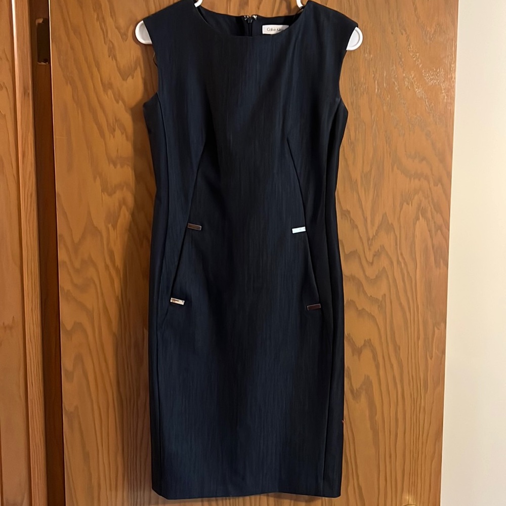 Dark blueish/grey Calvin Klein dress